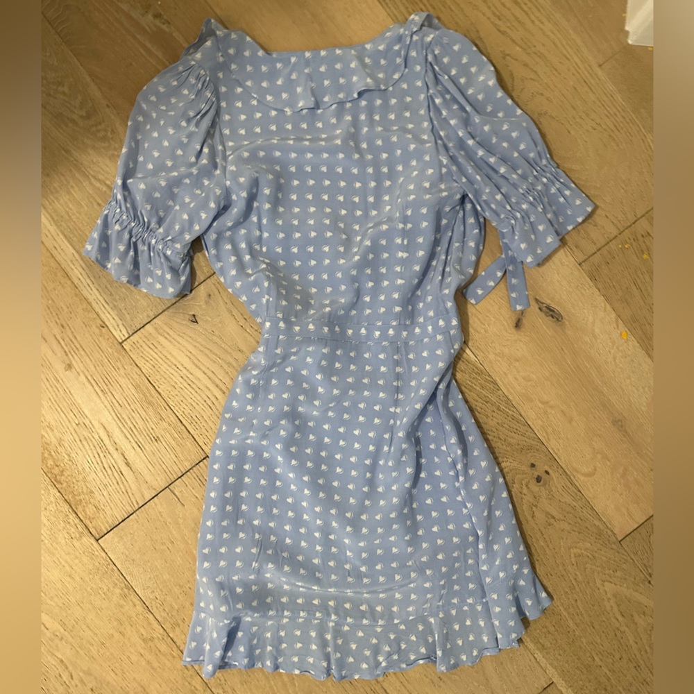 For Love & Lemons Sweetheart Wrap Dress - Picture 7 of 8